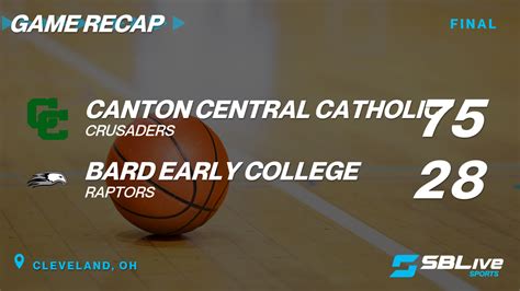 canton central catholic basketball schedule